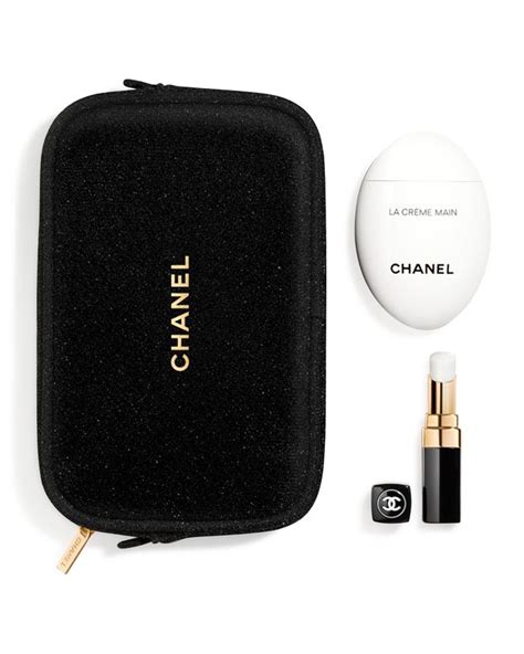 chanel moisture must haves hand & lip care set|chanel moisturizer for face.